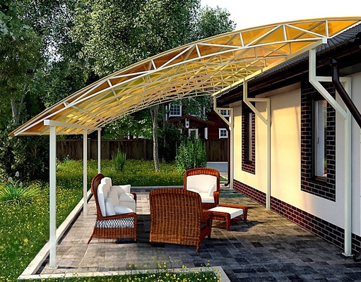 Крыша навес для террасы к дому Крыша навес для террасы к дому