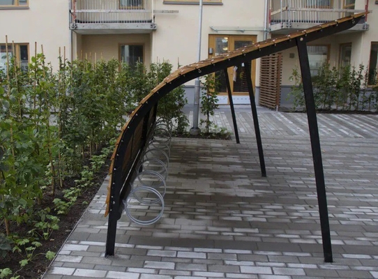 Навес для велосипедов из поликарбоната