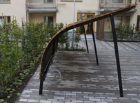 Навес для велосипедов из поликарбоната